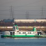 Gosport Queen arrives on the Thames