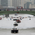 No Gloriana but show goes on for Lord Mayor’s Thames flotilla